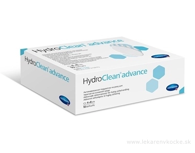 HydroClean advance – vankúšik na rany ovál (4x8cm) 1×10 ks