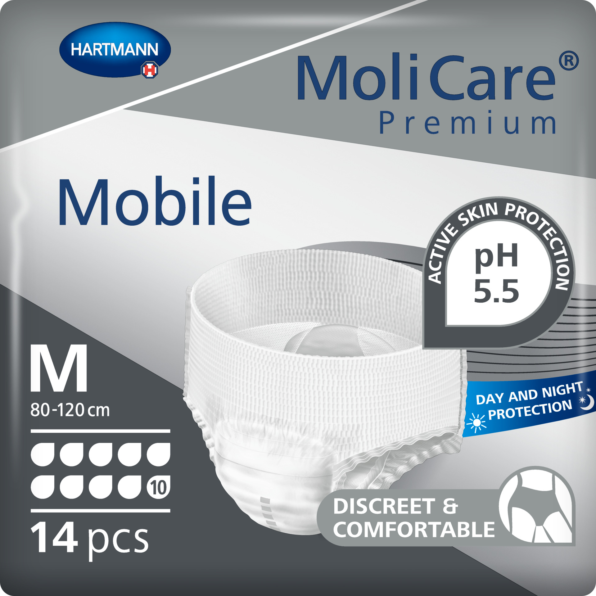 MoliCare Premium Mobile 10 kv. M 14/bal