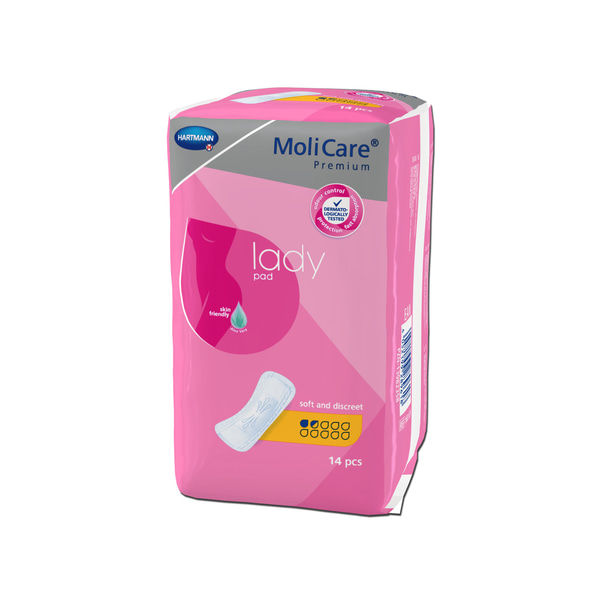 MoliCare Premium Lady pad 1,5 kv. 14ks/bal